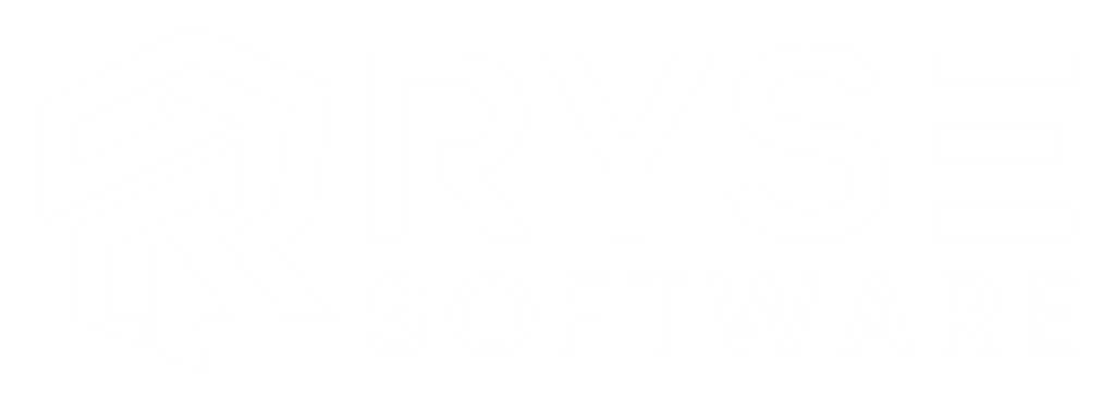 Ryse Software Logo White