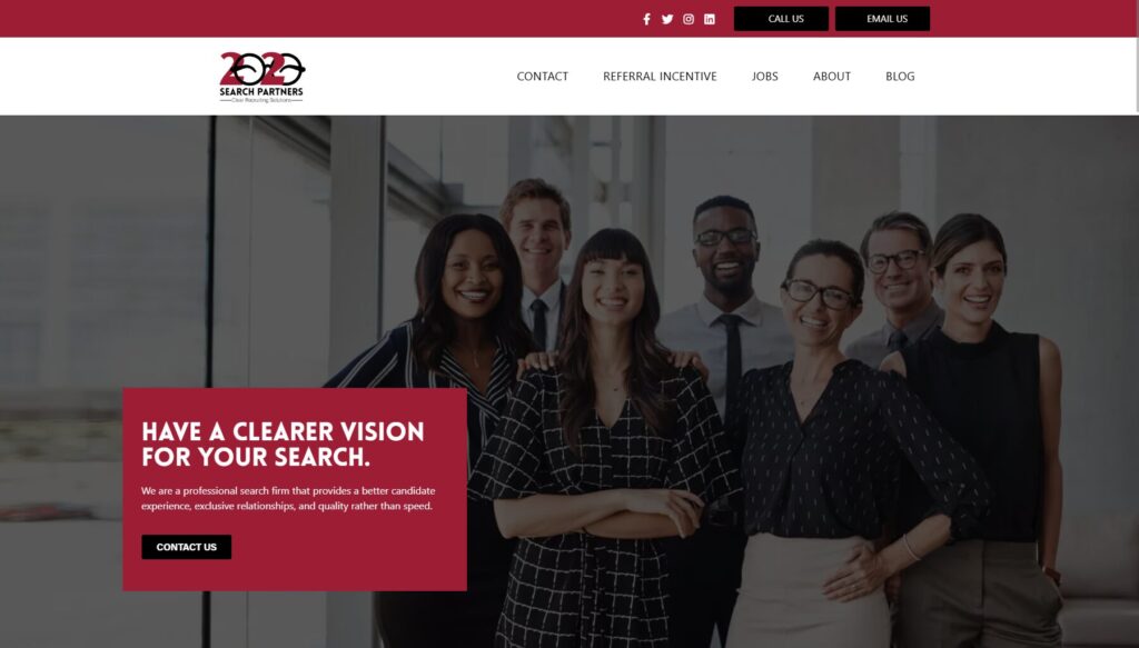 2020 Search Partners Hero