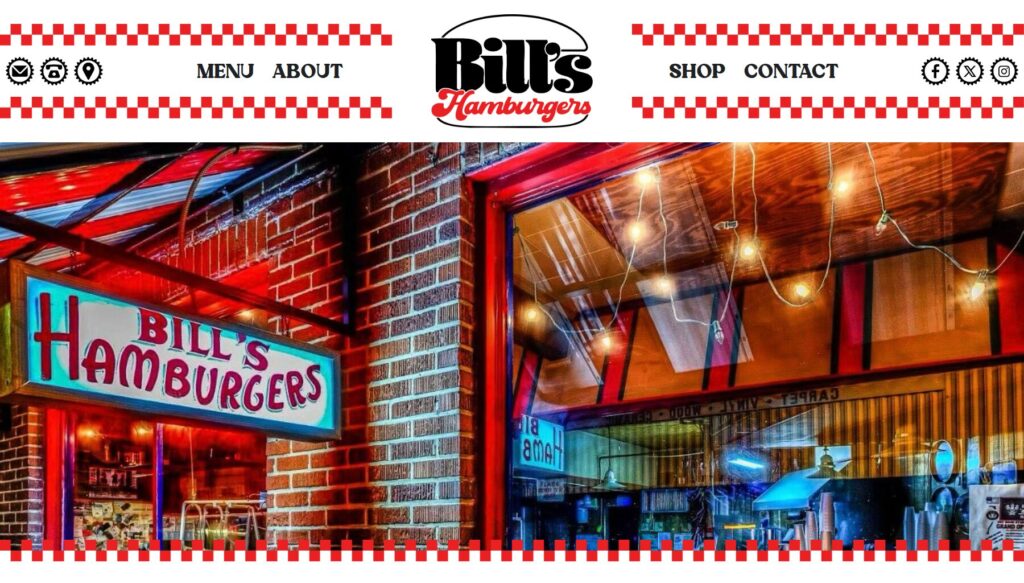 Bill's Hamburgers Hero