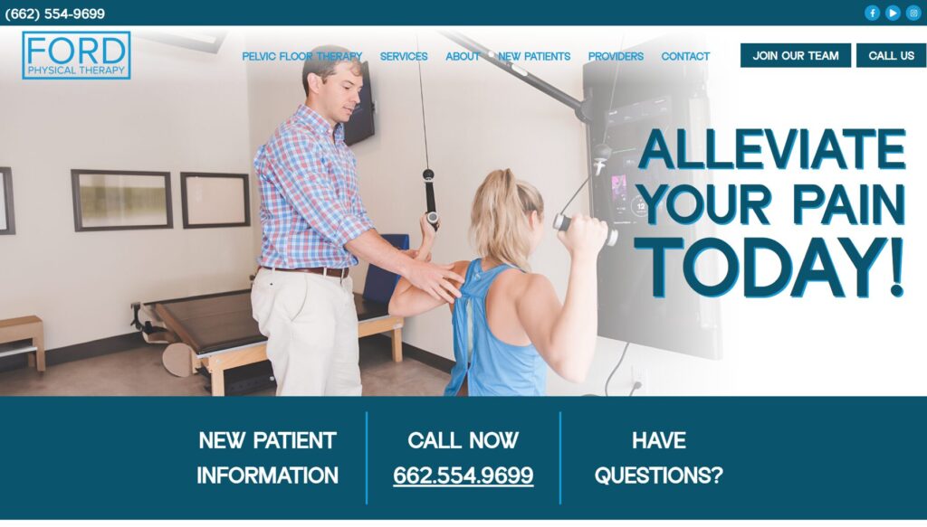 Ford Physical Therapy Hero