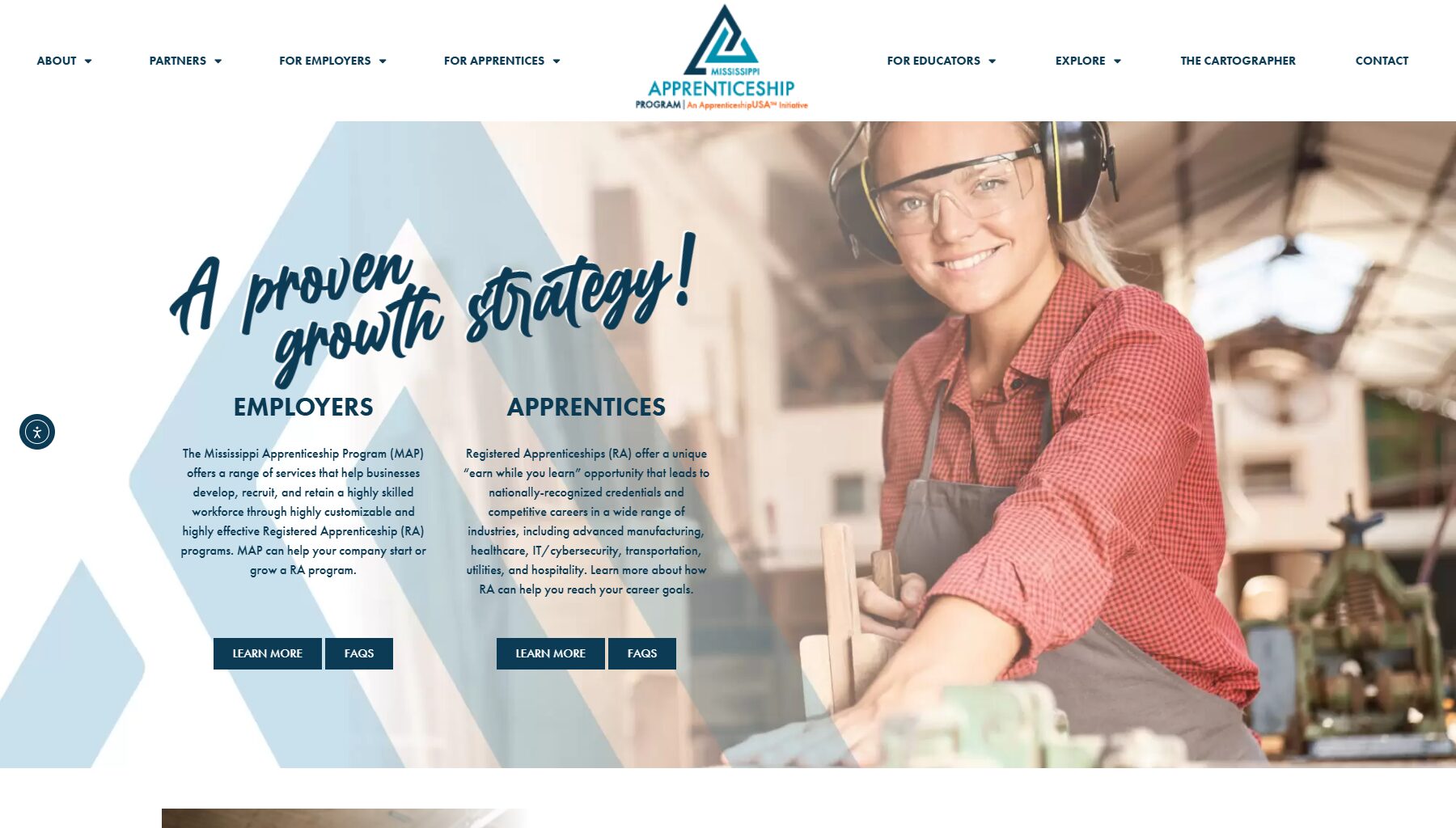 Mississippi Apprenticeship Program Hero